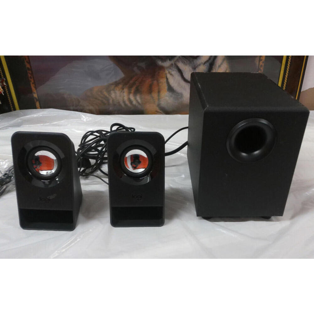 Logitech Z213 Compact 2.1 Speaker System - Black